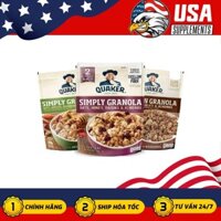 Quaker Simply Granola Raisins Almonds 2lbs - Ngũ Cốc Granola Khô Ăn Liền Yến Mạch