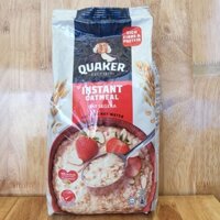 QUAKER [TÚI LỚN 1 Kg] YẾN MẠCH NGUYÊN CHẤT ĂN LIỀN [MALAYSIA] Instant Oatmeal (HALAL)