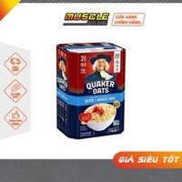 QUAKER - Yến Mạch Ăn Kiêng Ăn Liền Quick 1 Minutes Quaker Oats 10lbs 4,6kg nhập khẩu MỸ