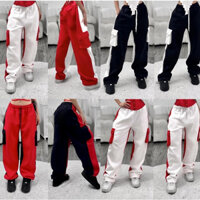 Quần 2 màu túi hộp ống suông size XS -3XL (tương ứng 20kg -100kg cho nam nữ trẻ em người lớn )