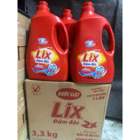 Quận 3: Nước Giặt Lix Đậm Đặc Khử Mùi Ẩm Mốc bình 3.3kg
