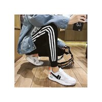 quần 3 sọc, quần thể dục 3 sọc, quần chạy sọc, quần dài sọc, quần jogger sọc - Ống Bo - FreeSize