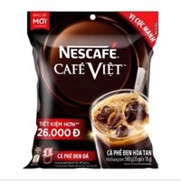[Quận 8-Hỏa Tốc] Cà phê NESCAFÉ CAFÉ VIỆT Cà Phê Đen Đá, Túi 35 gói tiện dụng