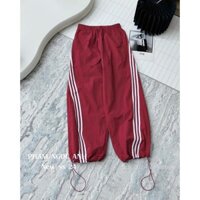 Quần Adidas 3 Sọc Nữ Chất Vải Gió Cao Cấp D063