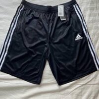 Quần Adidas CHÍNH HÃNG SHORT Cotton Basic Có túi Mát mẻ thời trang Viền trắng