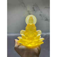 Quan âm đế sen đá lưu ly loại chuẩn