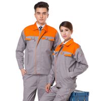 Quần áo bảo hộ lao động vải kaki Pangrim 2721 qa hk05