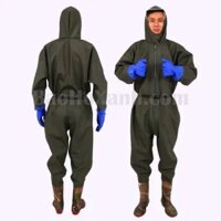 Quần Áo Bảo Hộ Lội Nước Cao Su Liền Ủng - QLN0002
