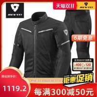 quần áo bảo hộ phượt Quần áo đi xe máy REVIT Airwave 3 của Hà Lan mùa hè lưới thoáng khí phù hợp với nam và nữ quần áo phản quang chống rơi xe máy áo giáp lưới probiker áo giáp phượt