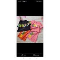 Quần áo bé gái.Bộ lửng hip hop cotton cao cấp phong cách cá tính và dễ thương,