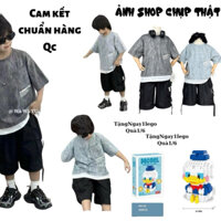 Quần áo bé trai size đại 18-48kg set đồ mùa hè cho bé hàng QC