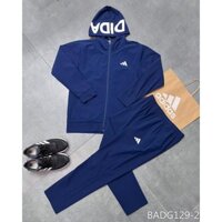 QUẦN ÁO BỘ ADIDAS GIÓ LOGO CHỮ TRÊN MŨ