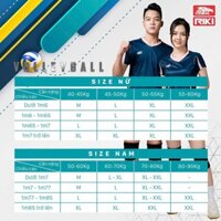 Quần Áo Bóng Chuyền NỮ Riki Vol3 Thun Mè Cao Cấp Thoáng Khí VICSORT VP03