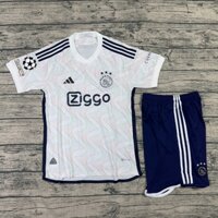 QUẦN ÁO BÓNG ĐÁ CÂU LẠC BỘ Ajax Amsterdam-VẢI GAI THÁI CAO CẤP