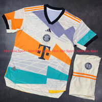 Quần Áo Bóng Đá CLB Bayern Munich, Áo Đá Banh Bayern 23/24 - Chuẩn Mẫu Thi Đấu - Vải Polyester Thái Gai Lưới