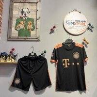 Quần Áo Bóng Đá CLB Bayern Munich Đen 23 - Áo Đấu Hot Mẫu Mới, Cực Đẹp