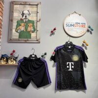 Quần Áo Bóng Đá CLB Bayern Munich Đen 23 JP - Áo Đấu Hot Mẫu Mới, Cực Đẹp