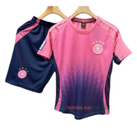 Quần Áo Bóng Đá Đồ Đá Banh ĐT Đức Hồng 2024 Thun Mè Cao Cấp Thoáng Khí AE-Sport