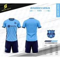 Quần Áo Bóng Đá Đồ Đá Banh BARCELONA 2023-2024 Thun Lạnh Cao Cấp Không Nhăn Không Xù Lông - Dpsport