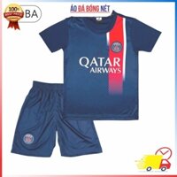 Quần áo bóng đá, đồ đá banh CLB PSG Paris Saint Germain xanh đen .