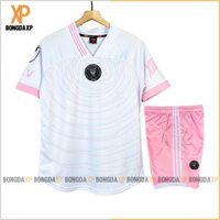 Quần áo bóng đá, đồ đá banh MIAMI Trắng 2023 Vải Mè Cao Cấp