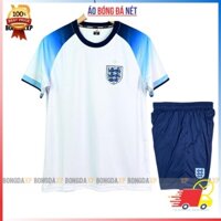 Quần áo bóng đá, đồ đá banh Đội Tuyển Anh Trắng Vải thun lạnh cao cấp