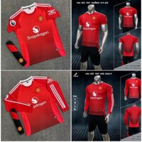 Quần áo bóng đá, đồ đá banh, áo đá bóng, áo MU, áo Manchester United (MU) 2024- Chất thun lạnh cao cấp, thấm hút tốt