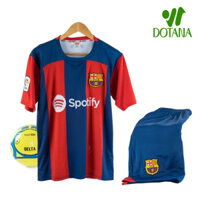 Quần Áo Bóng Đá, Đồ Đá Banh Barcelona Xanh Đỏ 2023 2024 - Thun Lạnh Cao Cấp, Không Nhăn, Không Xù Lông