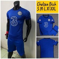 Quần Áo Bóng Đá Đội Tuyển Chelsea, Bộ Bóng Đá Ngoại Hạng Anh, Premier League MK Mùa 2021-2022 - Cao Cấp