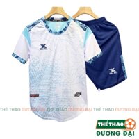 Quần Áo Bóng Đá Thiết Kế DK Noise Trắng Thun Mè Cao Cấp Thoáng Khí Thể Thao Đương Đại