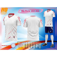 Quần Áo Bóng Đá Thiết Kế HD Klorist Thun Mè Cao Cấp, Chất Vải Mềm Mại Thấm Hút Nhanh