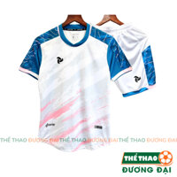 Quần Áo Bóng Đá Thiết Kế JP Thunder Trắng Thun Mè Cao Cấp Thoáng Khí Thể Thao Đương Đại