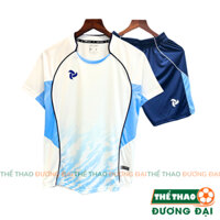 Quần Áo Bóng Đá Thiết Kế JP Panther Trắng Thun Mè Cao Cấp Thoáng Khí Thể Thao Đương Đại
