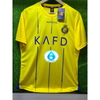 Quần áo bóng đá thương hiệu HD, đồ đá banh CLB Al Nassr CR7 2023 - 2024 Vải mè Hàn loại 1