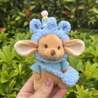 Quần áo búp bê 10cm, búp bê treo hình hạt đậu nhỏ, đồ chơi nhồi bông đứng, túi búp bê, quần áo đầu bếp dễ thương