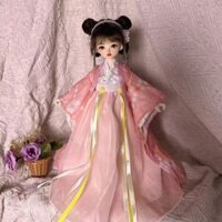 Quần áo búp bê BJD phong cách cổ điển, trang phục Trung Quốc Hán, váy cho bé béo 30cm, trang phục 1/6