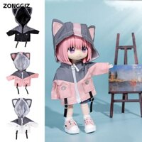 Quần áo búp bê Cotton ZONGGJZ, Phụ kiện búp bê JP Quần jean, Áo khoác ngoài trời Mini OB11 Quần jean búp bê BJD Quần búp bê Quần búp bê Cotton cho búp bê OB11