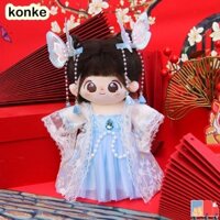Quần Áo Búp Bê KONKE, 20CM Nhiều Màu Trang Phục Cổ Váy Bộ Đồ, Trang Phục Cổ Váy Mũ Cosplay Bộ Váy Công Chúa Búp Bê