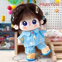 Quần áo búp bê sang trọng PRESTON, Trang phục Quần áo búp bê Cotton động vật hoạt hình, Quần áo đồ chơi nhồi bông Bộ đồ ngủ Khủng long Mini Không có thuộc tính Quần áo búp bê Quà tặng trẻ em