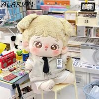 Quần áo búp bê sang trọng ALARION Idol, Váy yếm kẻ sọc Quần áo búp bê Cotton Preppy, Trang phục Tulip Phong cách học thuật Thắt nơ 20cm Trang phục búp bê Cotton cho bé gái