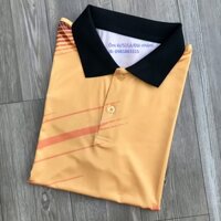 Quần áo cầu lông, quần áo bóng chuyền Hera - Áo Nam Vàng Cam - 2XL