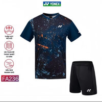Quần áo cầu lông Yonex chuyên dụng,thoáng mát phù hợp tập luyện và thi đấu FA 236