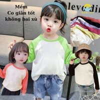 Quần Áo Cho Bé Thu Đông, Áo Phông Dài Tay chất cotton xược 100% đảm bảo mềm, đẹp,,,,Shop Mamikids
