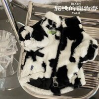 Quần Áo Cho Chó Mèo Mùa Đông Ấm Áp Schnauzer Pháp Dou Bichon Áo Lông Thú Cho Chó Và Mèo Nhỏ Và Vừa