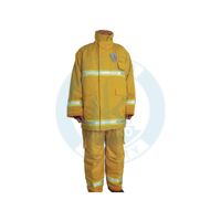 quần áo chống cháy 4 lớp màu cát có phản quang 3M