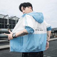 Quần Áo Chống Nắng Nam Ngoài Trời Siêu Nhẹ Mỏng Ice Silk Áo Khoác Nam Cao Cấp Áo Gió Chống Nắng Quần Áo Nam Brea