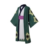 Quần áo cosplay Zoro One Piece, bộ đầy đủ cho người lớn, trang phục tương tự, kimono Sauron, trang phục cosplay One Piece Wano Country, Zoro Roronoa Yukata phong cách Nhật Bản