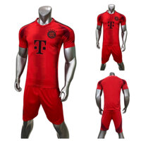 Quần áo đá banh Bayern 2025 màu đỏ CÓ IN TÊN SỐ