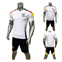 Quần áo đá banh Đức Euro 2024 màu trắng CÓ IN TÊN SỐ