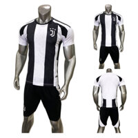 Quần áo đá banh Juventus 2025 màu trắng sọc đen CÓ IN TÊN SỐ